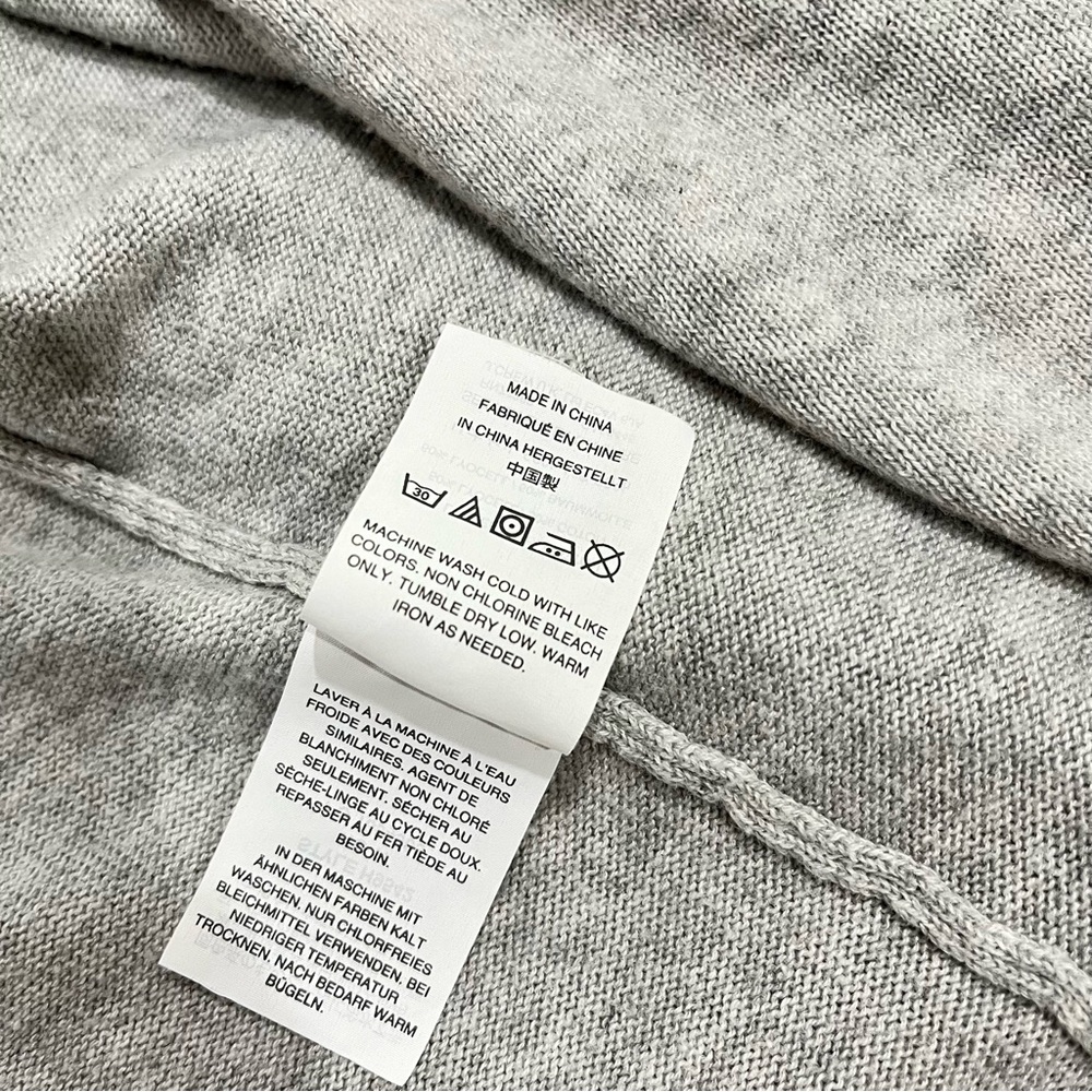 J. Crew Knit Cardigan Sweater Gray Size M - Picture 6 of 8